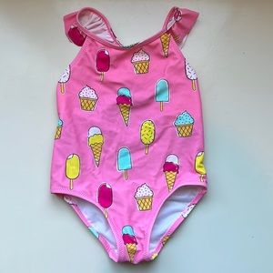 Zara Ice Cream swimsuit. Excellent condition. Size 2-3 years.